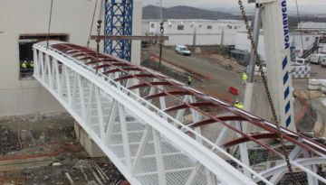 Estructura metálica para Universidad Fco. De Vitoria (Madrid)