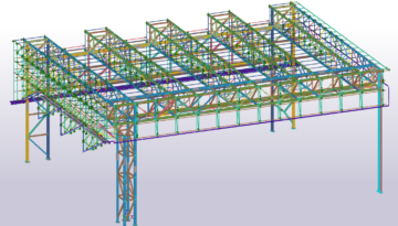 Estructura Hangar D4 Airbus (Getafe)