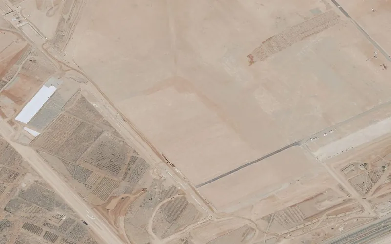 Parc Sagunt antes de levantarse la gigafactoría (ortofoto del IGN)