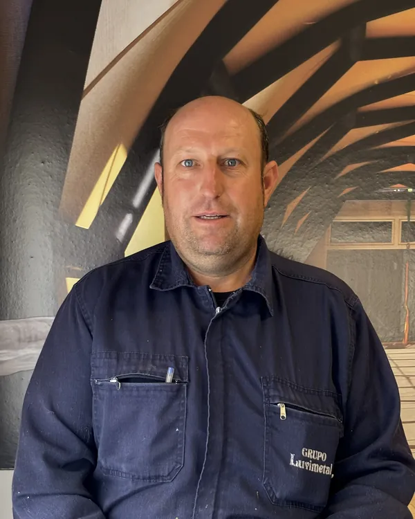 Juan Manuel Cañadas, jefe de taller de Luvimetal