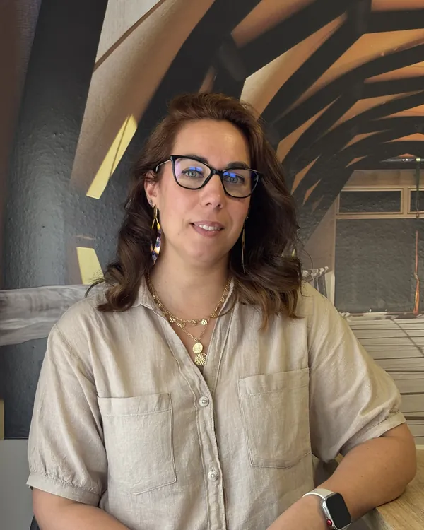 Natalia Escudero, responsable de calidad · delineante de Luvimetal