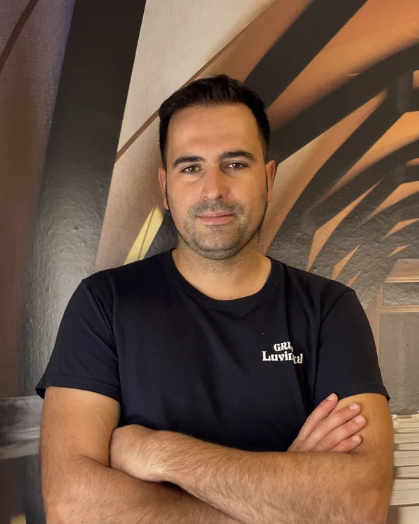 Víctor Guerrero, jefe de producción de Luvimetal