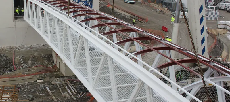 Obra de Luvimetal: Pasarela Cárcel de Nanclares (Vitoria)